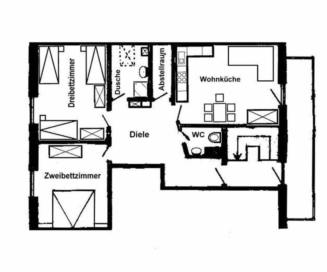 Ferienhaus Guenztal, Fam. Botzenhart Ellzee Dış mekan fotoğraf